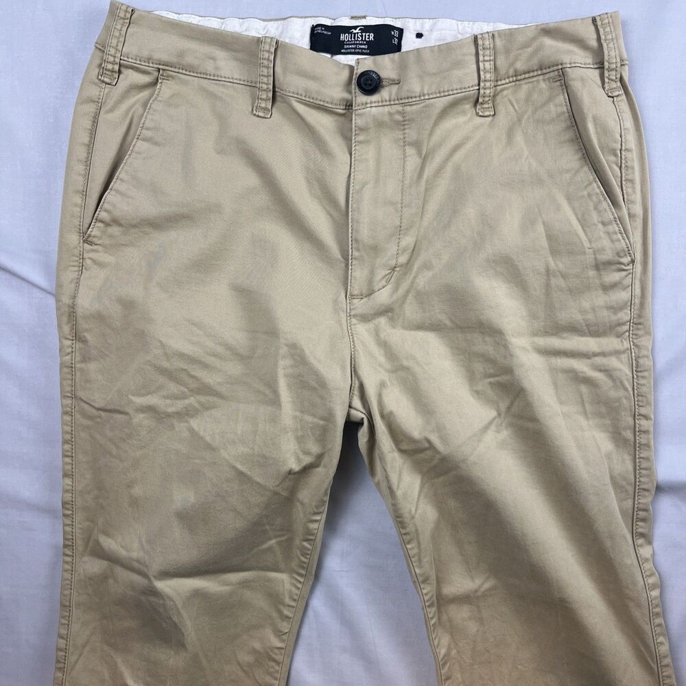 Hollister Skinny Chino Epic Flex 33x32